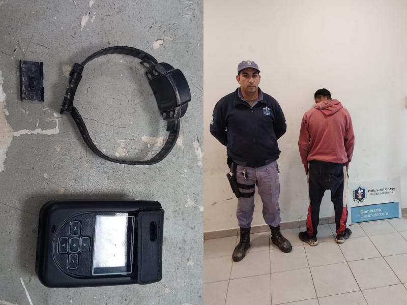 Rompió su tobillera electrónica y amenazó a su expareja: lo detuvieron Rompió su tobillera electrónica y amenazó a su expareja: lo detuvieron