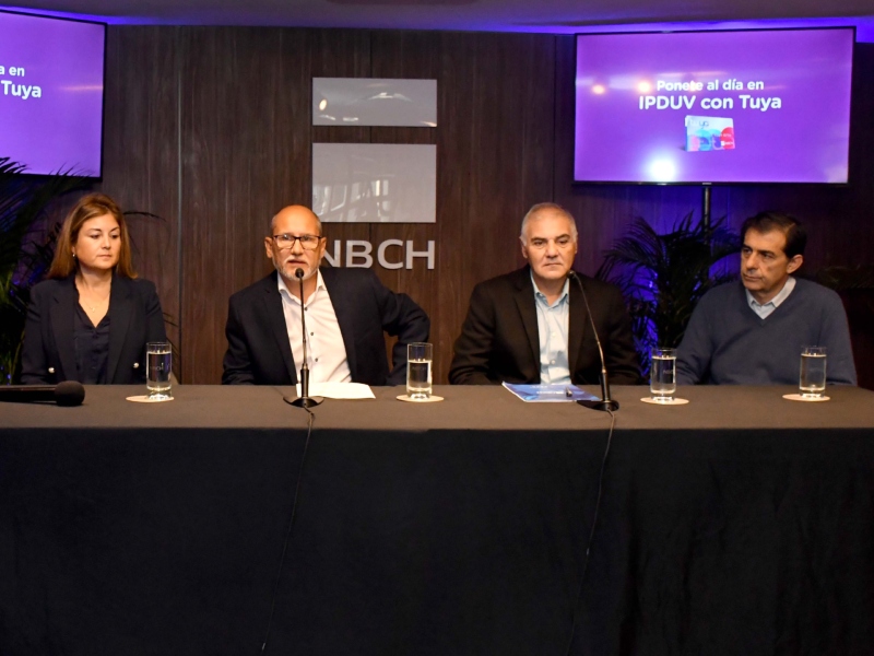 NBCH e IPDUV presentaron opciones de pago para cancelar viviendas y regularizar deudas NBCH e IPDUV presentaron opciones de pago para cancelar viviendas y regularizar deudas