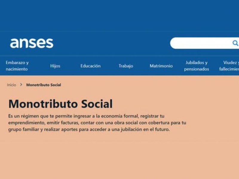 Monotributo social: si quedan firmes los cambios se irá de .200 a .000 Monotributo social: si quedan firmes los cambios se irá de .200 a .000
