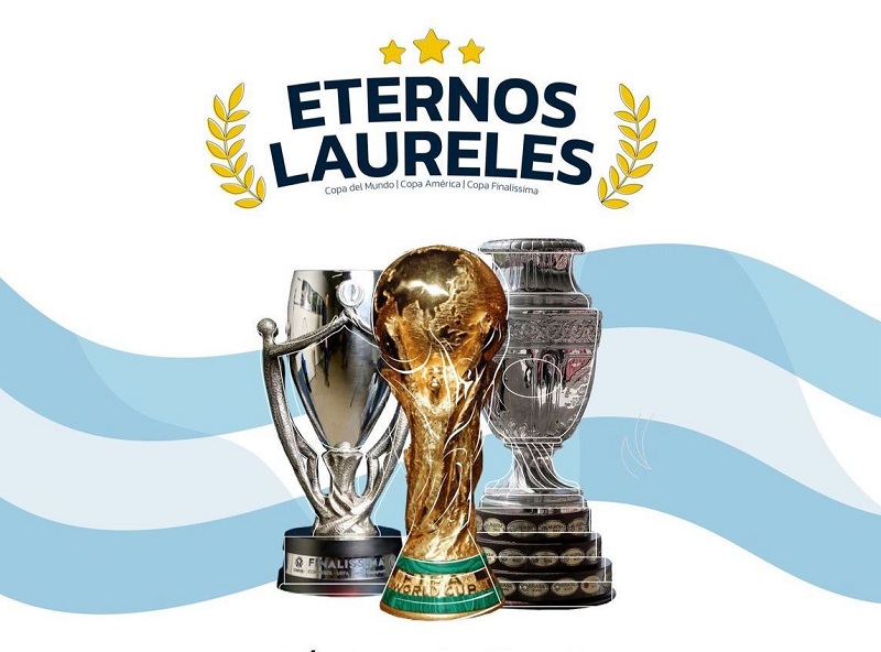 Este sábado, llegan a Chaco las copas de la Selección Argentina de fútbol Este sábado, llegan a Chaco las copas de la Selección Argentina de fútbol