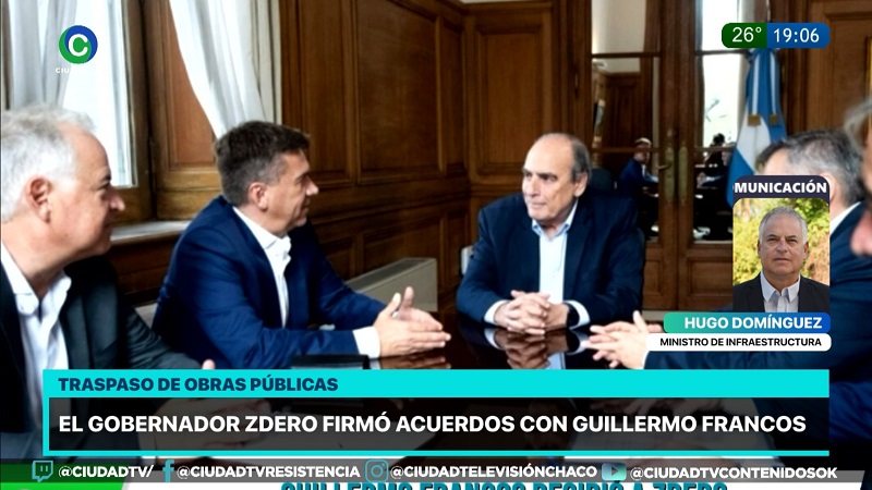 Acuerdo con Nación por la continuidad de obras: “Hay muchas chances de terminar el segundo acueducto” Acuerdo con Nación por la continuidad de obras: “Hay muchas chances de terminar el segundo acueducto”