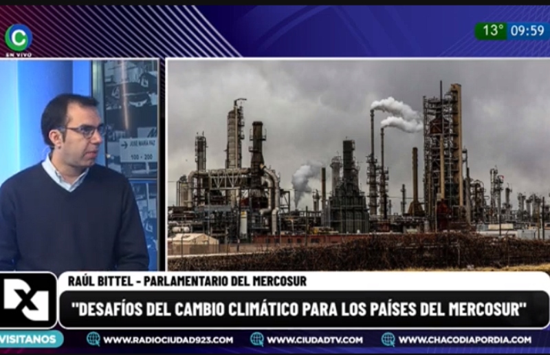 Debate sobre cambio climático en el PARLASUR: “Tenemos que pensar en nuestras futuras generaciones”, afirmó Bittel Debate sobre cambio climático en el PARLASUR: “Tenemos que pensar en nuestras futuras generaciones”, afirmó Bittel