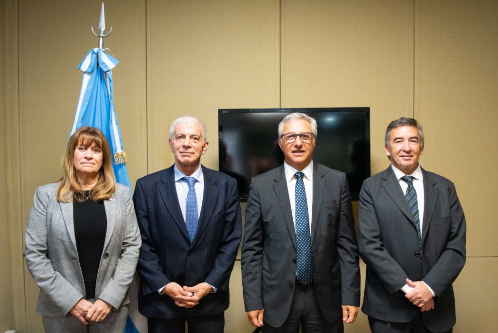 Autoridades de JUFEJUS reunidas con ministro de Justicia de la Nación