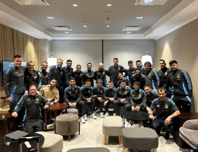 Juegos Olímpicos: la Selección Argentina Sub-23 partió hacia París Juegos Olímpicos: la Selección Argentina Sub-23 partió hacia París