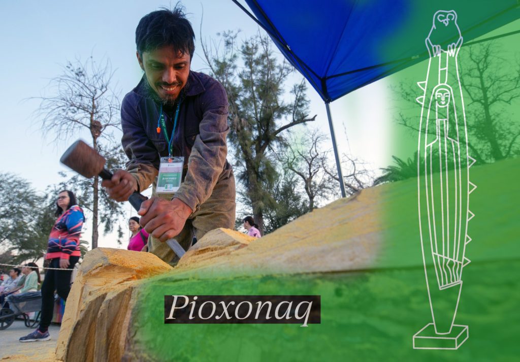 La escultura “Pioxonaq” de Arias: un encuentro entre cultura y naturaleza en la Bienal del Impenetrable