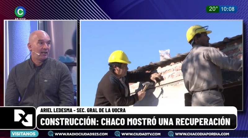 Suba del empleo en la construcción: “Es un número positivo, pero aún así no llegamos a los valores anteriores” Suba del empleo en la construcción: “Es un número positivo, pero aún así no llegamos a los valores anteriores”