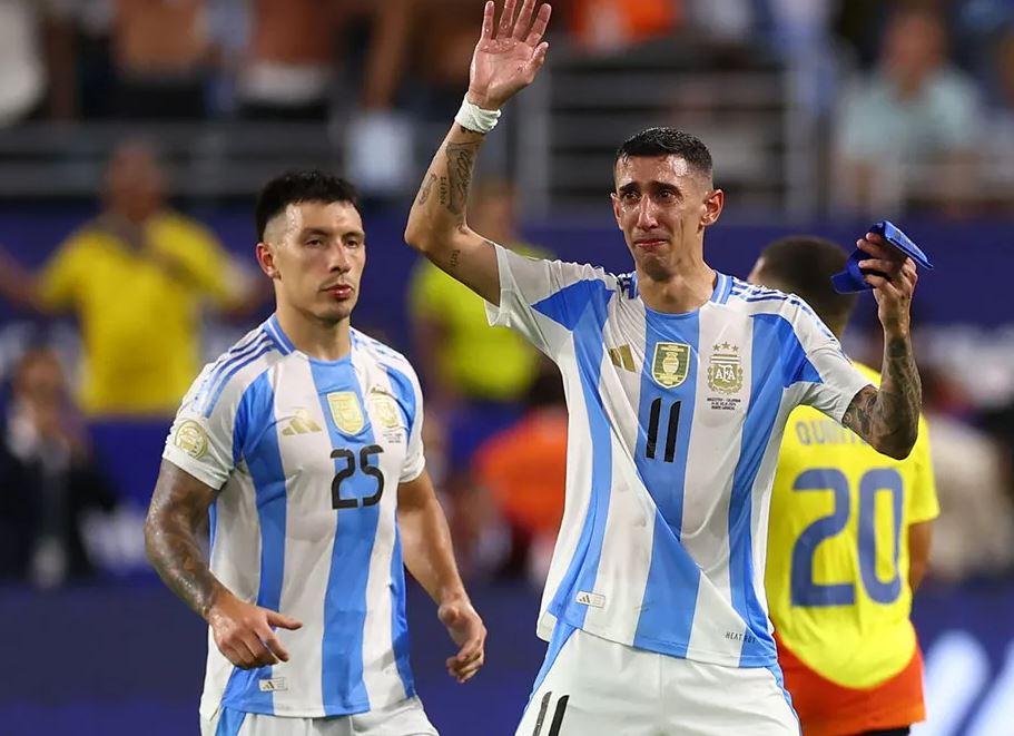 Di María: “Estaba escrito, soñé que ganaba la final y me retiraba de esta manera” Di María: “Estaba escrito, soñé que ganaba la final y me retiraba de esta manera”