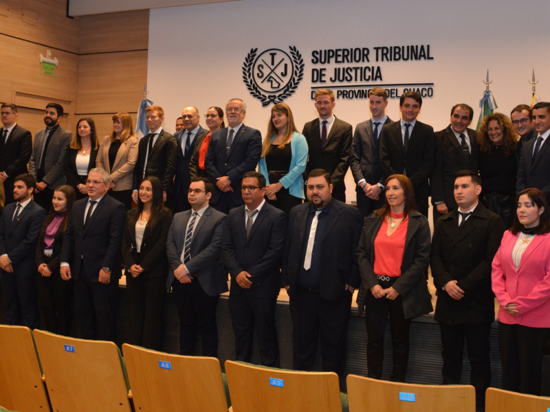 Juraron 27 nuevas abogadas y abogados ante el Superior Tribunal de Justicia Juraron 27 nuevas abogadas y abogados ante el Superior Tribunal de Justicia