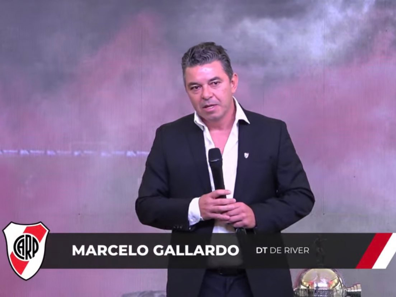 Marcelo Gallardo fue presentado en River: “Estoy en el lugar al que pertenezco” Marcelo Gallardo fue presentado en River: “Estoy en el lugar al que pertenezco”
