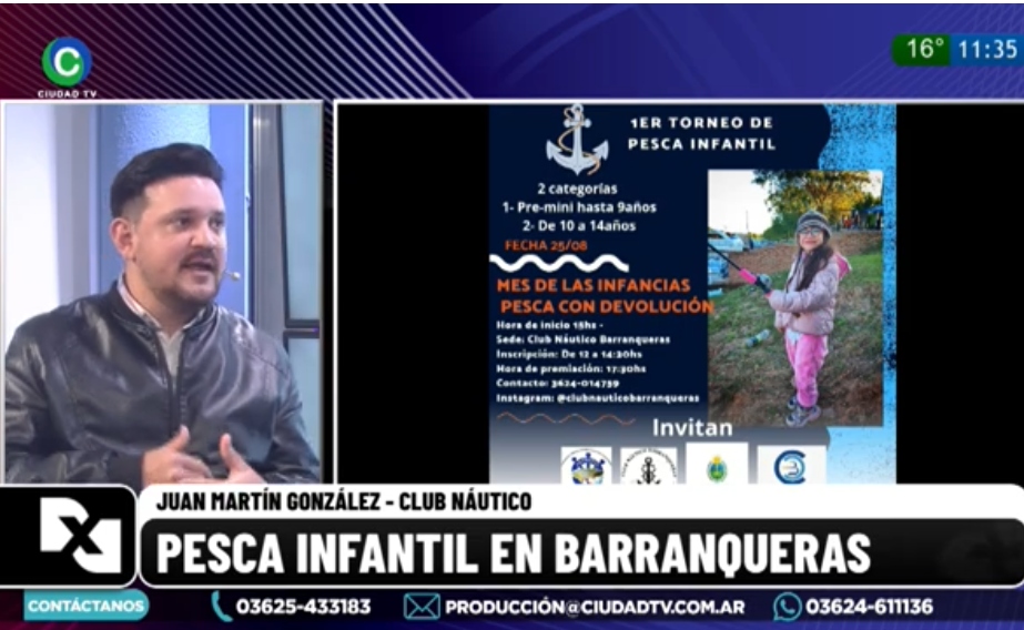 Primer torneo de pesca infantil en el Náutico de Barranqueras: “Todo está pensado para que la familia se acerque” Primer torneo de pesca infantil en el Náutico de Barranqueras: “Todo está pensado para que la familia se acerque”