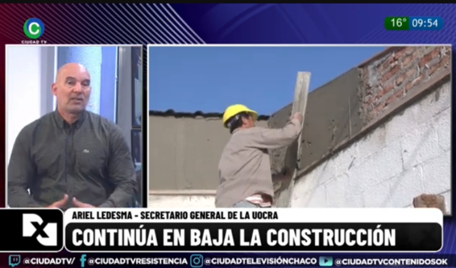 Construcción: “Hay que darle credibilidad y respaldo al empresario que quiera invertir”, afirmó Ledesma Construcción: “Hay que darle credibilidad y respaldo al empresario que quiera invertir”, afirmó Ledesma