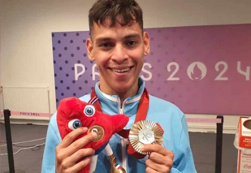 Sexta medalla para Argentina en los Paralímpicos: bronce de Alexis Chávez Sexta medalla para Argentina en los Paralímpicos: bronce de Alexis Chávez