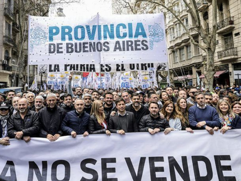 “Lo que vetó Milei equivale a los impuestos que le perdonó a los más ricos” “Lo que vetó Milei equivale a los impuestos que le perdonó a los más ricos”
