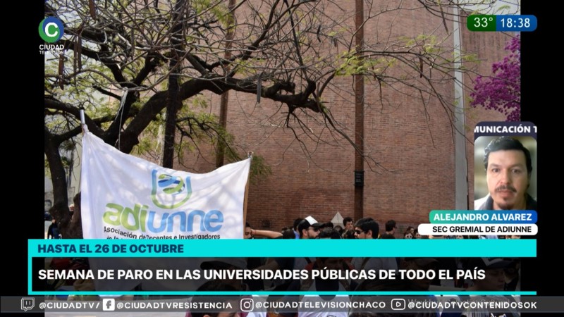 ADIUNNE: “La lucha sigue, hay que mantener la unidad de docentes, no docentes y estudiantes” ADIUNNE: “La lucha sigue, hay que mantener la unidad de docentes, no docentes y estudiantes”