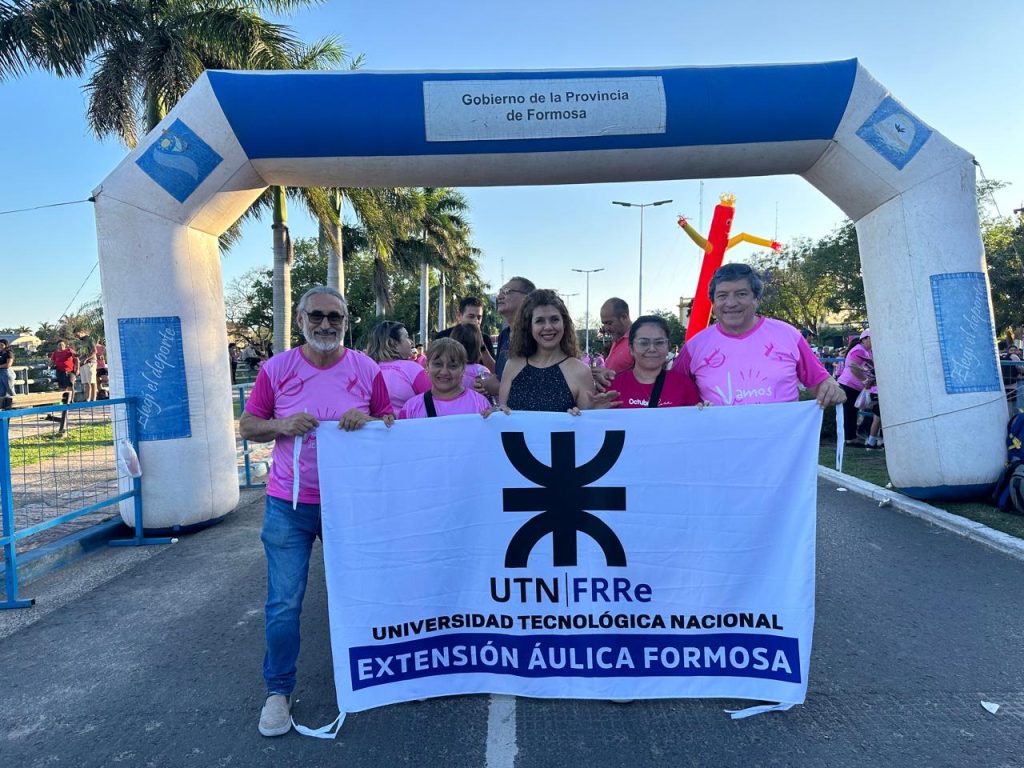 Octubre Rosa: intensa actividad de la UTN en Formosa para concientizar sobre el cáncer de mama