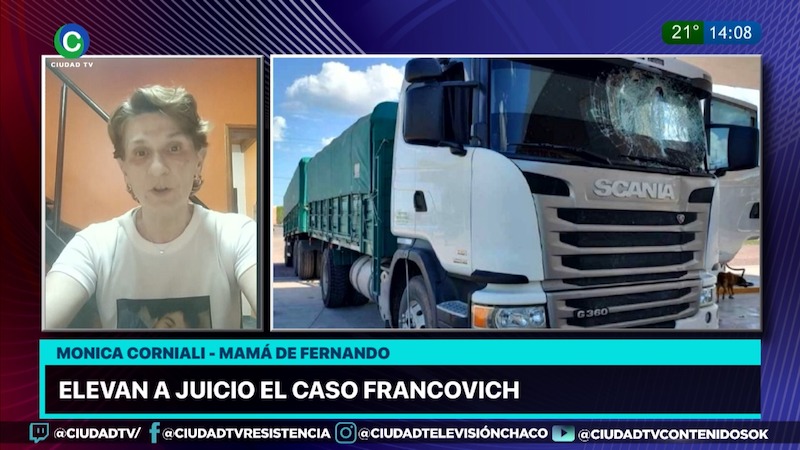 Elevaron a juicio el crimen de Fernando Francovich: “Es por lo que vengo luchando hace un año y seis meses”, expresó su mamá Elevaron a juicio el crimen de Fernando Francovich: “Es por lo que vengo luchando hace un año y seis meses”, expresó su mamá