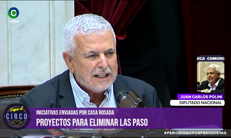 “No tengo dudas que el Gobierno no quiere el Presupuesto”, aseguró el diputado nacional Polini “No tengo dudas que el Gobierno no quiere el Presupuesto”, aseguró el diputado nacional Polini