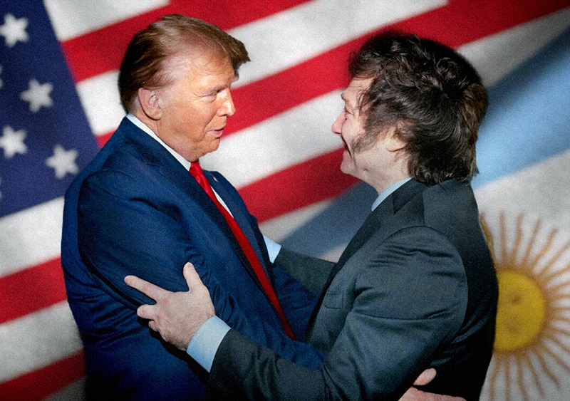 Donald Trump no descarta un acuerdo de libre comercio con la Argentina Donald Trump no descarta un acuerdo de libre comercio con la Argentina