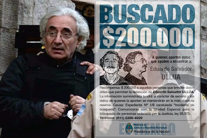 Eduardo Ullúa, el criminal que ”asesinó y robó durante más de 50 años” y goza de prisión domiciliaria Eduardo Ullúa, el criminal que ”asesinó y robó durante más de 50 años” y goza de prisión domiciliaria