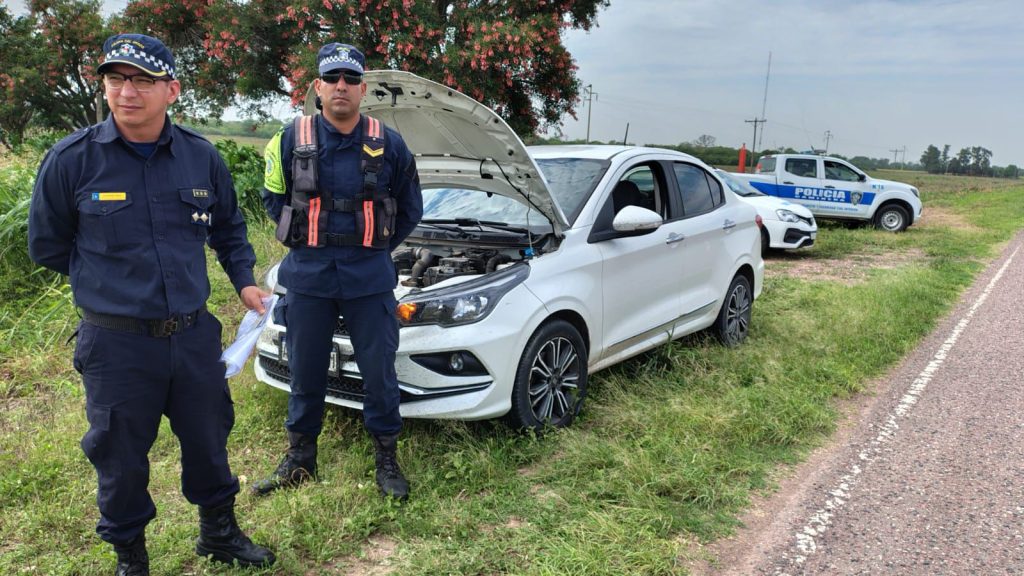Agentes viales de Sáenz Peña interceptaron otro auto mellizo