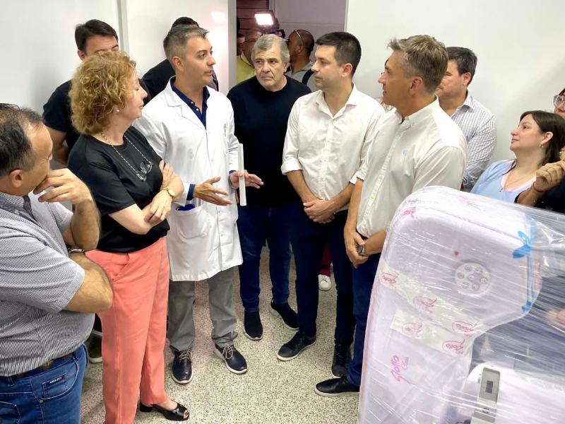 Hospital 4 de Junio: Zdero habilitó el sistema de turnos e historia clínica digital y la nueva unidad coronaria Hospital 4 de Junio: Zdero habilitó el sistema de turnos e historia clínica digital y la nueva unidad coronaria