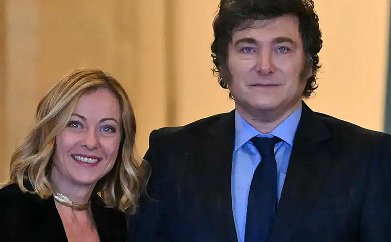 Javier Milei y Giorgia Meloni reforzaron su alianza en Roma Javier Milei y Giorgia Meloni reforzaron su alianza en Roma