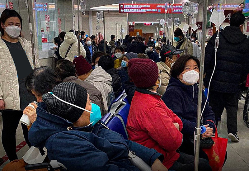 Saturación en hospitales de China por casos de metapneumovirus humano Saturación en hospitales de China por casos de metapneumovirus humano