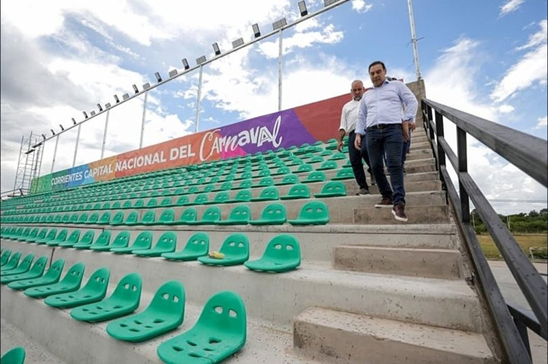 Corrientes: el gobernador Valdés inaugurará las obras del corsódromo este sábado Corrientes: el gobernador Valdés inaugurará las obras del corsódromo este sábado