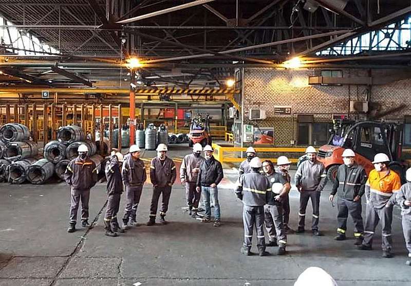 La UOM en alerta: Acindar tiene entre 500 y 600 trabajadores suspendidos La UOM en alerta: Acindar tiene entre 500 y 600 trabajadores suspendidos