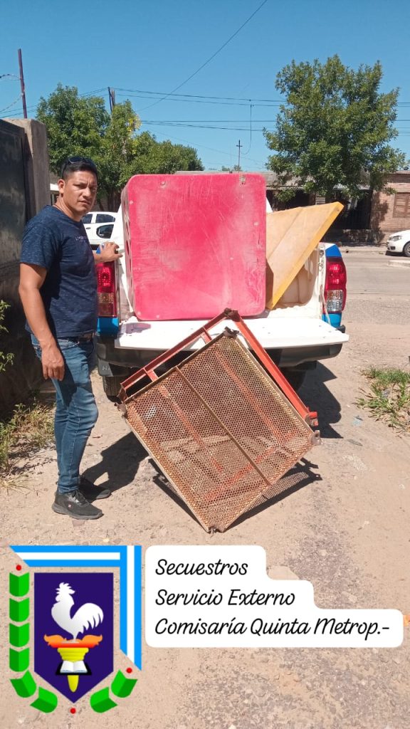 Recuperan juegos sustraídos del “Parque Tiro Federal”