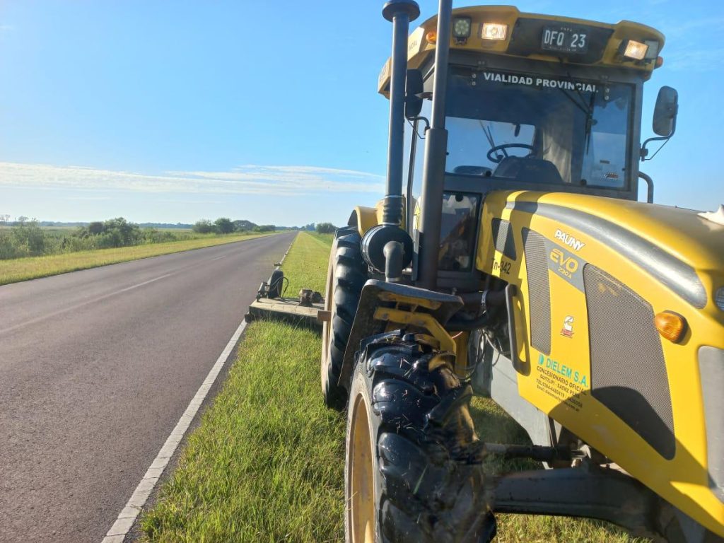 El gobierno del Chaco trabaja en el mejoramiento de rutas provinciales