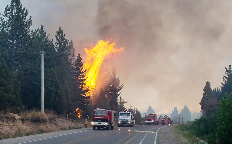 Confirmaron que los incendios en Epuyén y El Bolsón fueron intencionales Confirmaron que los incendios en Epuyén y El Bolsón fueron intencionales