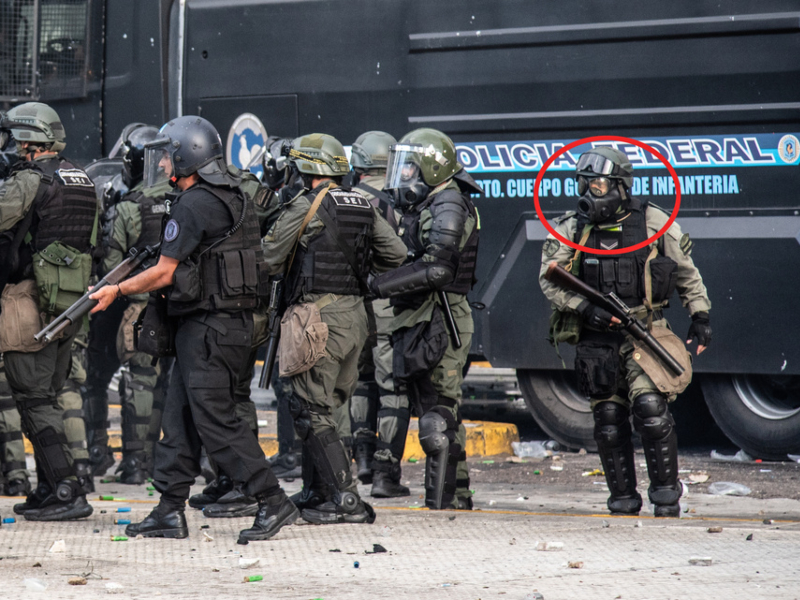 Las fotos del grupo de gendarmes y policías que dispararon sobre Pablo Grillo Las fotos del grupo de gendarmes y policías que dispararon sobre Pablo Grillo