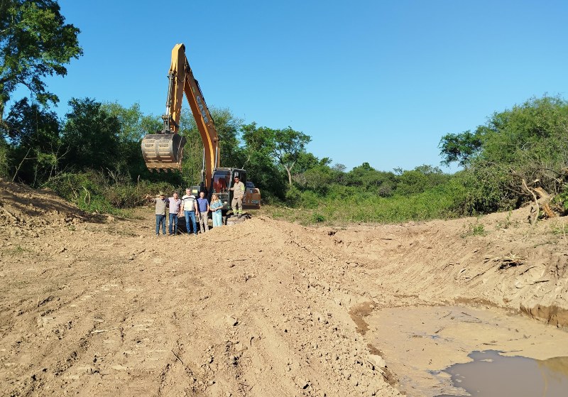 Finalizó la canalización parcial del Bermejo y se esperan desborde natural del río para abastecer a productores rurales Finalizó la canalización parcial del Bermejo y se esperan desborde natural del río para abastecer a productores rurales