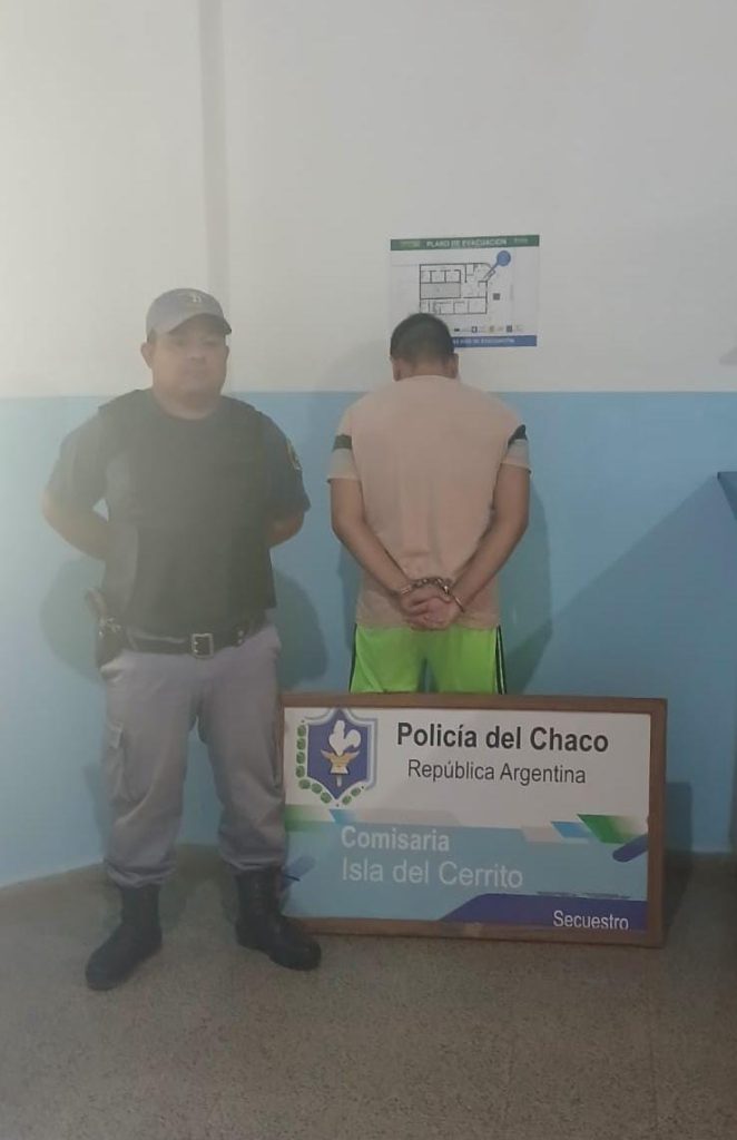 Terminó detenido por hurto y lesiones en contexto de violencia de género en la Isla del Cerrito