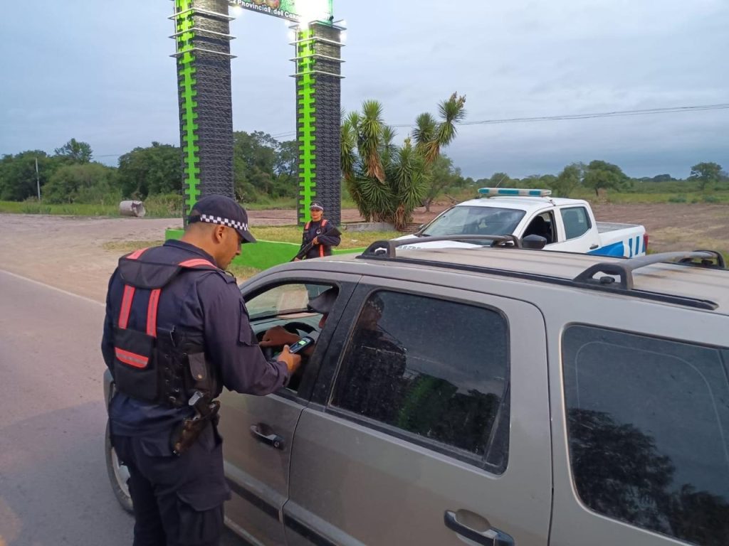 La Policía Caminera detectó 39 alcoholemias positivas y labró casi 180 actas