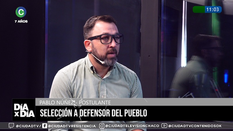 Defensor del Pueblo: “La propuesta es la desjudicialización del organismo, la transparencia y el acceso a los datos”, planteó el candidato Pablo Núñez Defensor del Pueblo: “La propuesta es la desjudicialización del organismo, la transparencia y el acceso a los datos”, planteó el candidato Pablo Núñez