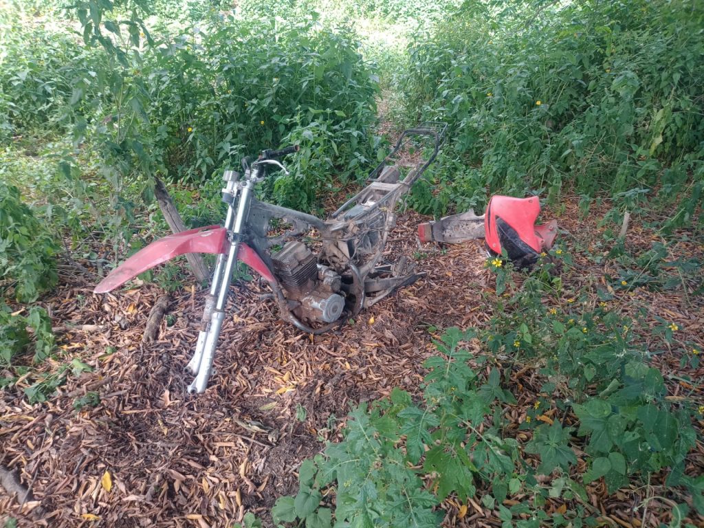 Denunció la sustracción de su rodado y los agentes la hallaron desarmada en Vilelas