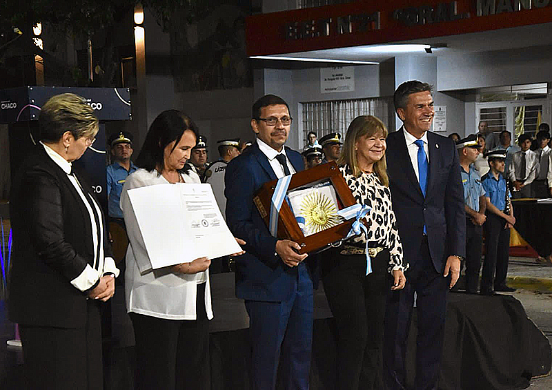 La Legislatura acompañó los festejos por los 100 años del Colegio Industrial La Legislatura acompañó los festejos por los 100 años del Colegio Industrial
