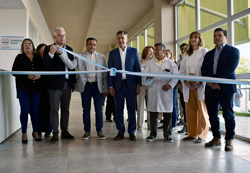 Zdero inauguró refacciones integrales y el nuevo resonador magnético en el Hospital Pediátrico Zdero inauguró refacciones integrales y el nuevo resonador magnético en el Hospital Pediátrico