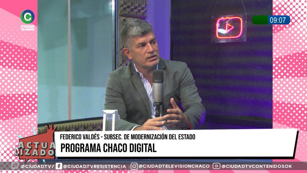 Valdés: “La digitalización implica no solo digitalizar un trámite sino un cambio cultural” Valdés: “La digitalización implica no solo digitalizar un trámite sino un cambio cultural”