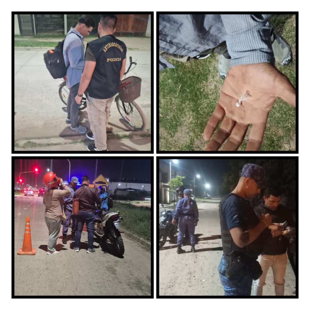 Prevención policial a pie por los barrios Vial y 300 viviendas, en Resistencia