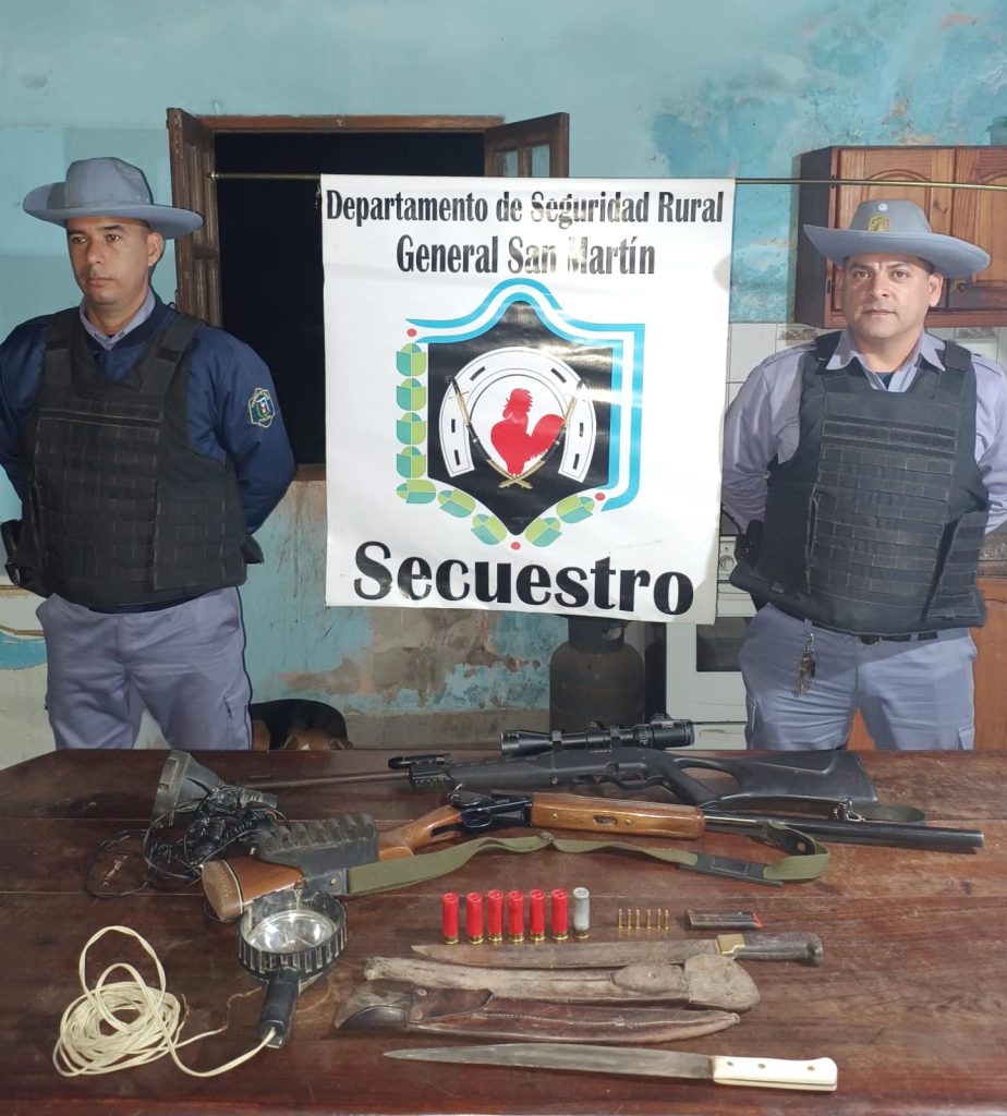 En San Martín, cayeron cazadores en plena faena