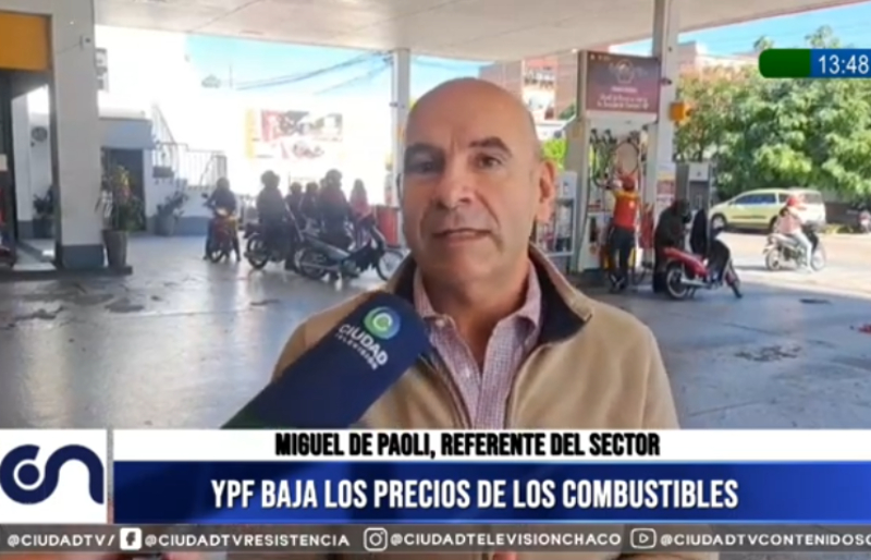YPF reduce precios: “Este 4% está marcando una pauta de lo que pueden hacer otras empresas” YPF reduce precios: “Este 4% está marcando una pauta de lo que pueden hacer otras empresas”