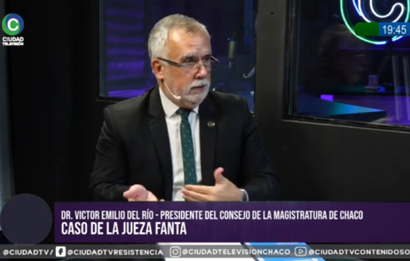 Del Río, sobre la destitución de la jueza Fanta: “Fueron varias las acusaciones y no todas tenían que ver con la violencia laboral” Del Río, sobre la destitución de la jueza Fanta: “Fueron varias las acusaciones y no todas tenían que ver con la violencia laboral”