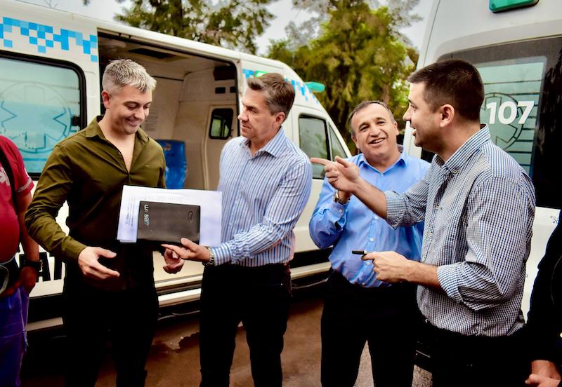 Hospital 4 de Junio: el Gobernador reinauguró el área de Salud Mental y entregó ambulancias Hospital 4 de Junio: el Gobernador reinauguró el área de Salud Mental y entregó ambulancias