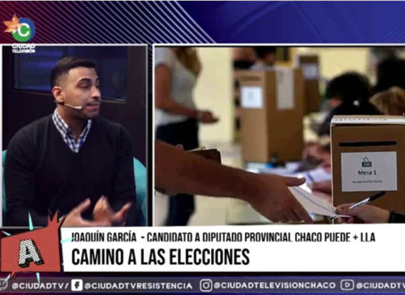 Joaquín García, candidato de “Chaco Puede”: “El gobernador Zdero escuchó el mensaje de la gente que pedía una renovación” Joaquín García, candidato de “Chaco Puede”: “El gobernador Zdero escuchó el mensaje de la gente que pedía una renovación”