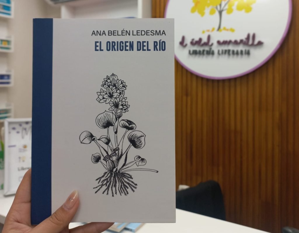 Presentarán El origen del río, primer poemario de Ana Belén Ledesma