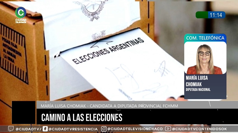 “Queremos poner la agenda de la gente en la Legislatura”, afirmó María Luisa Chomiak, candidata del FCHMM “Queremos poner la agenda de la gente en la Legislatura”, afirmó María Luisa Chomiak, candidata del FCHMM