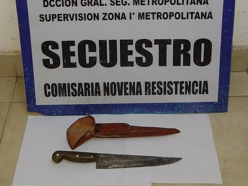 Lo detuvieron tras atacar a cuchillazos a un hombre Lo detuvieron tras atacar a cuchillazos a un hombre
